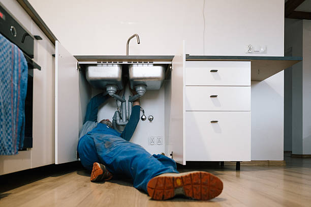 Professional Plumbing technician working in Alliance, NC